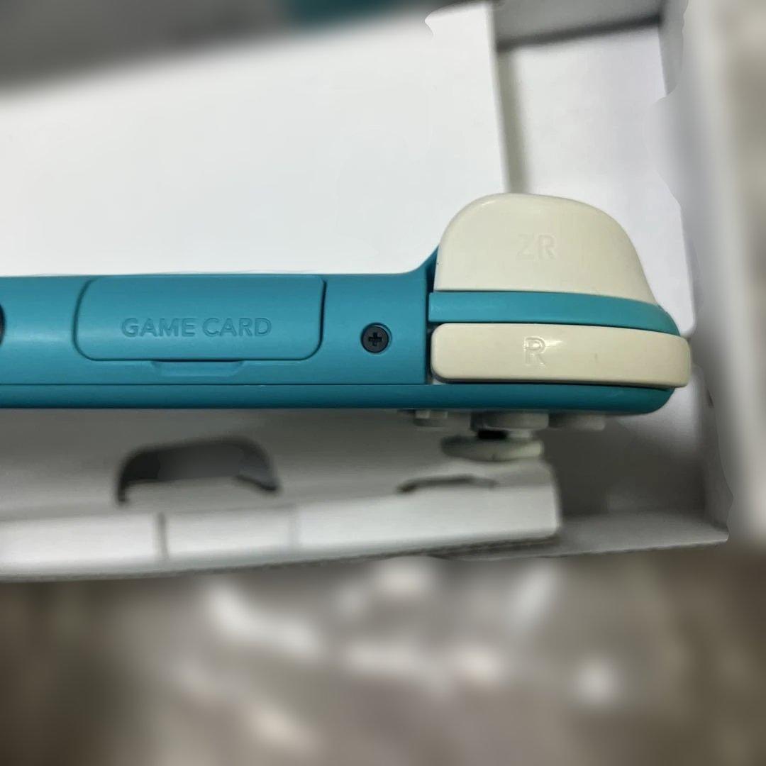 Nintendo Switch Lite ターコイズ 本体+アダプター+箱