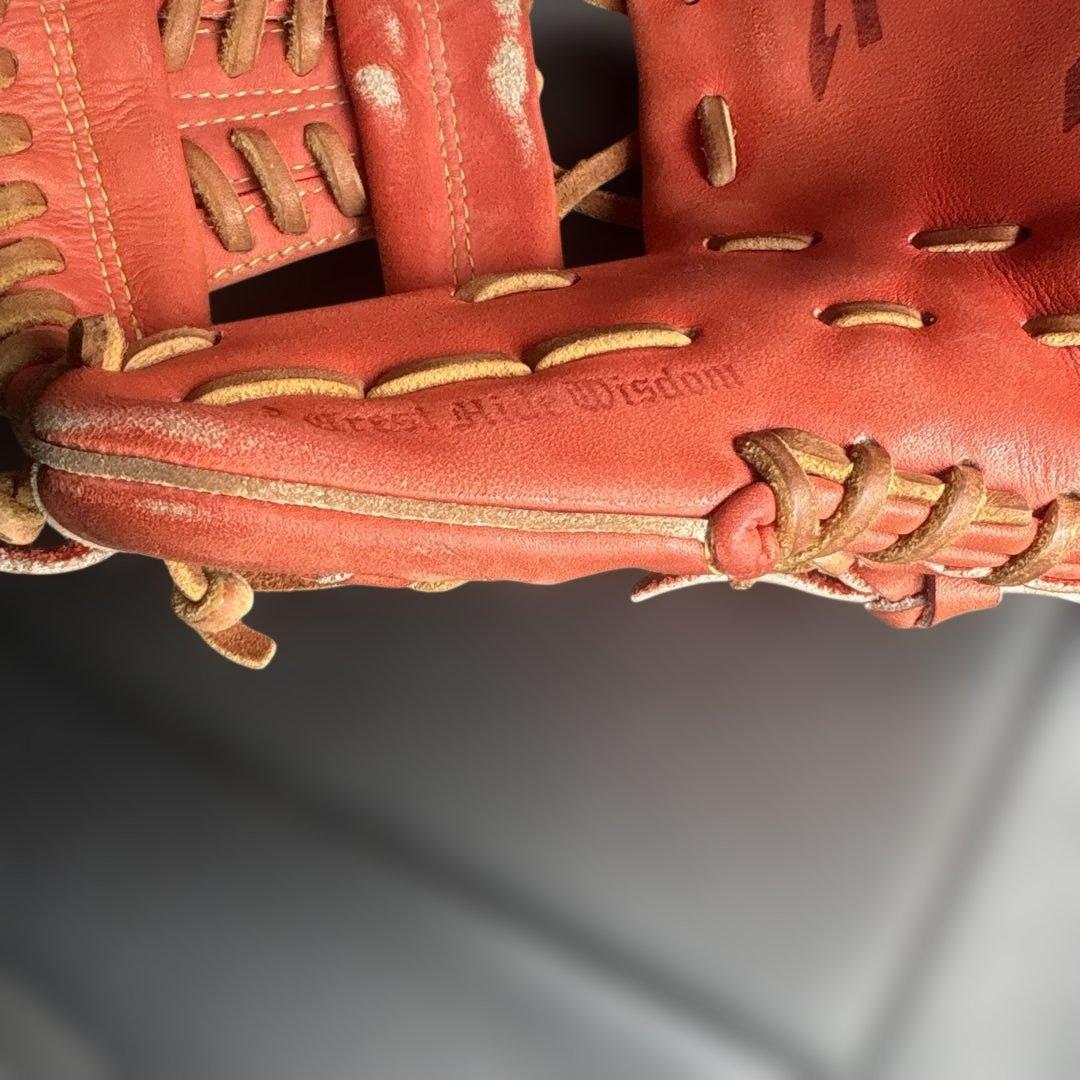 Mizuno Pro 硬式グローブ オレンジ　坂本勇人　内野用