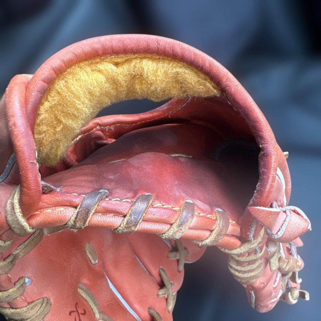 Mizuno Pro 硬式グローブ オレンジ　坂本勇人　内野用