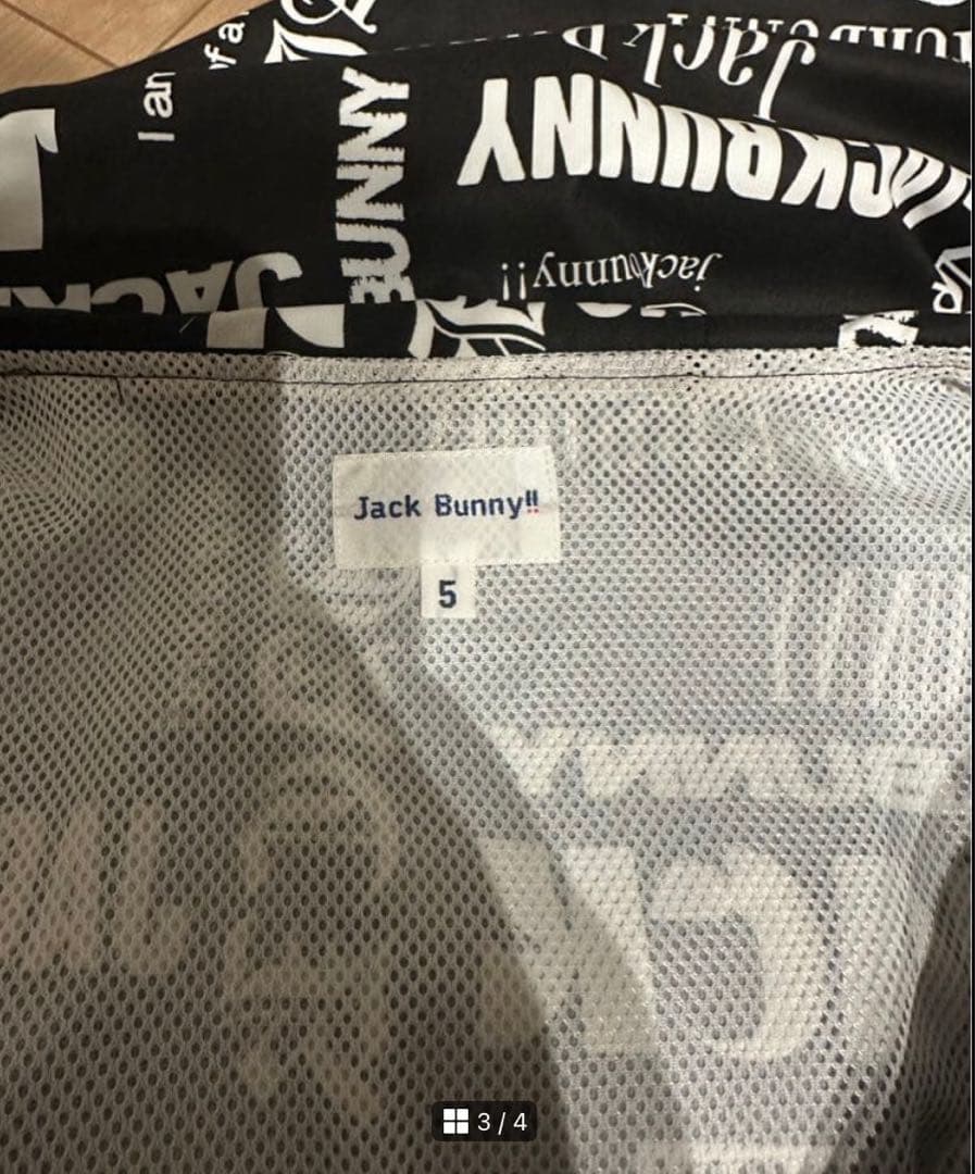 Jack Bunny!! ロゴプリントジャケット サイズ5