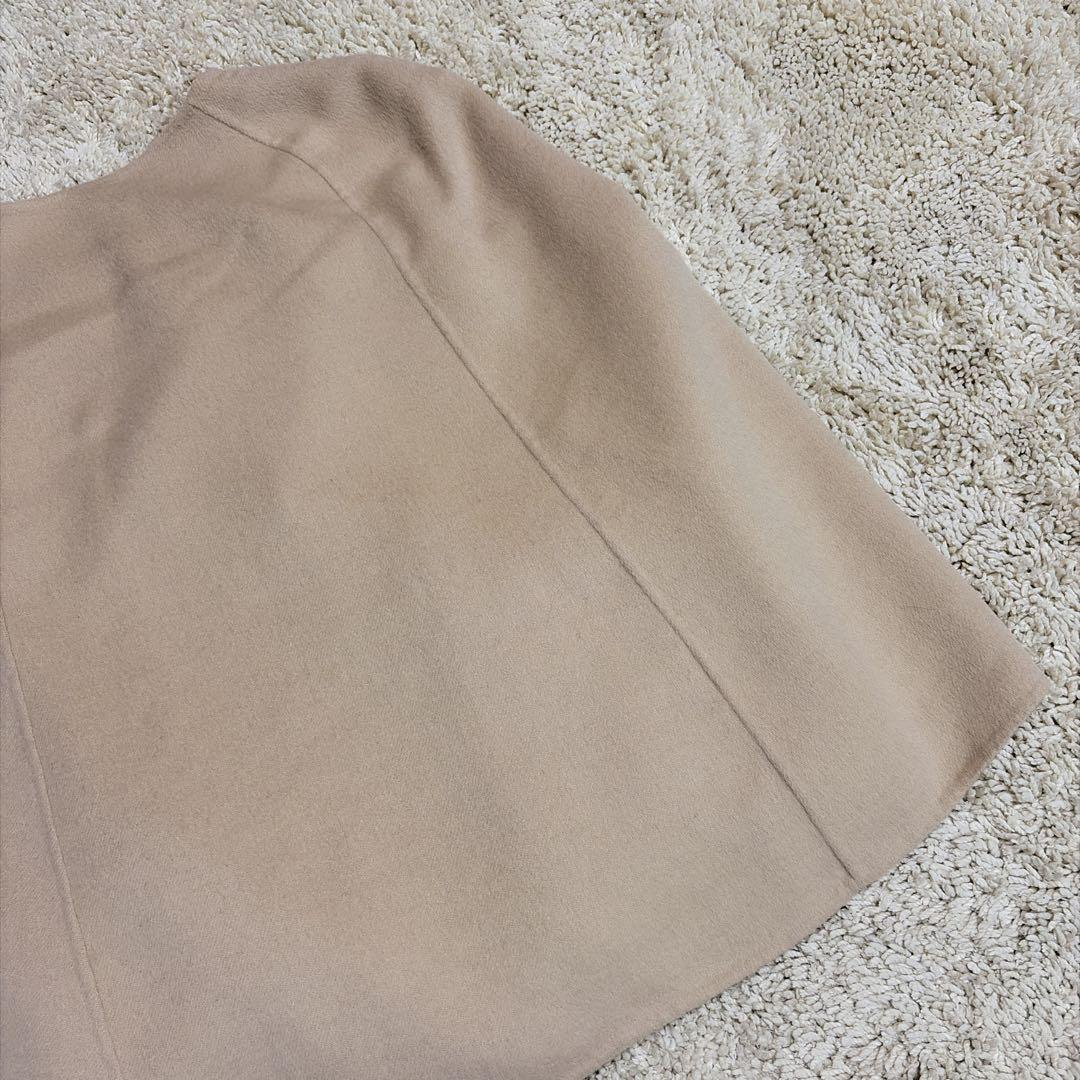 完売品✨24AW セルフォード ファーポケットケープジャケット キャメル コート