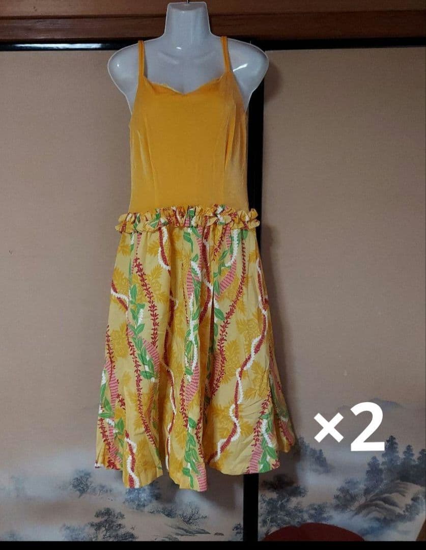 フラダンス ドレス(ムームー) 9点セット