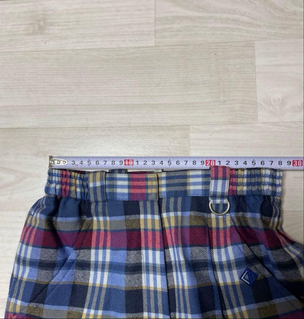 Christian Dior クリスチャンディオール チェック ウールパンツ S