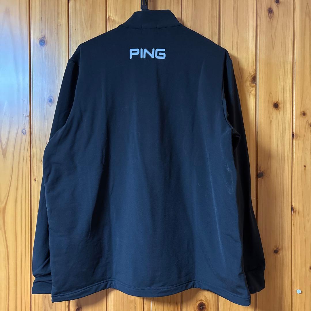 PING ピン ゴルフ シャツ 秋 冬 24FWエアーフレイク ハイネック