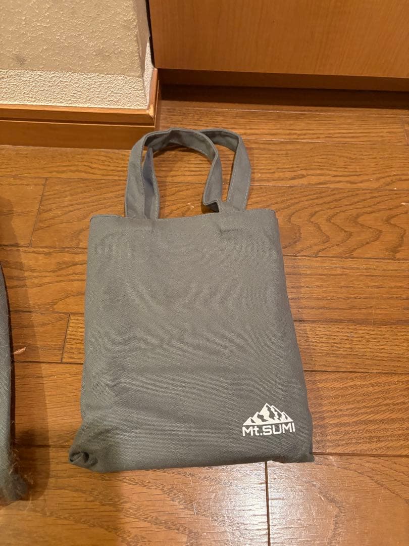 美品　マウントスミ　焚き火サイドタフテーブル　レギュラーサイズミニサイズ　セット