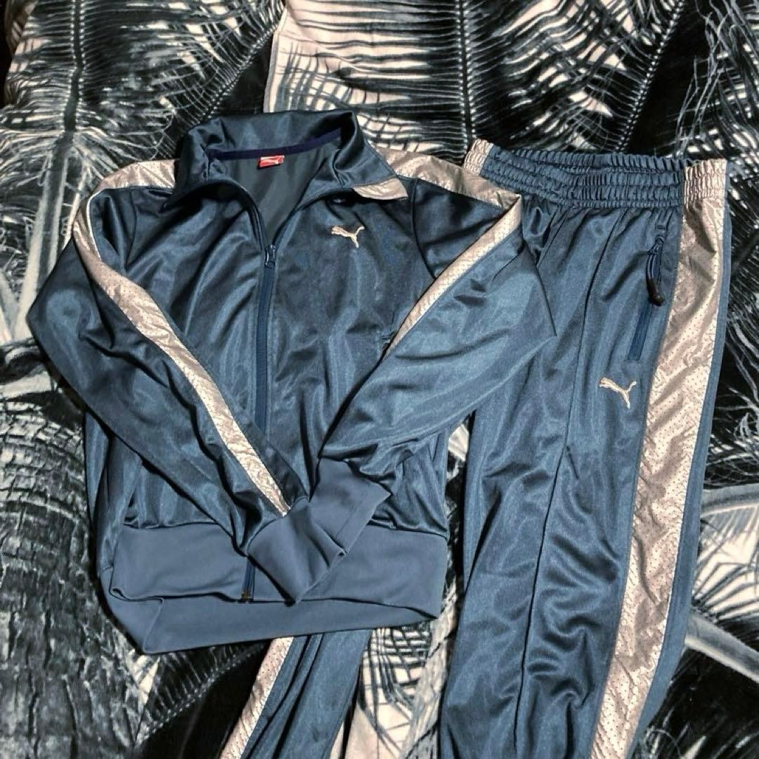 日本製 PUMA プーマ セットアップ ジャージ トラックスーツ ウォーキング
