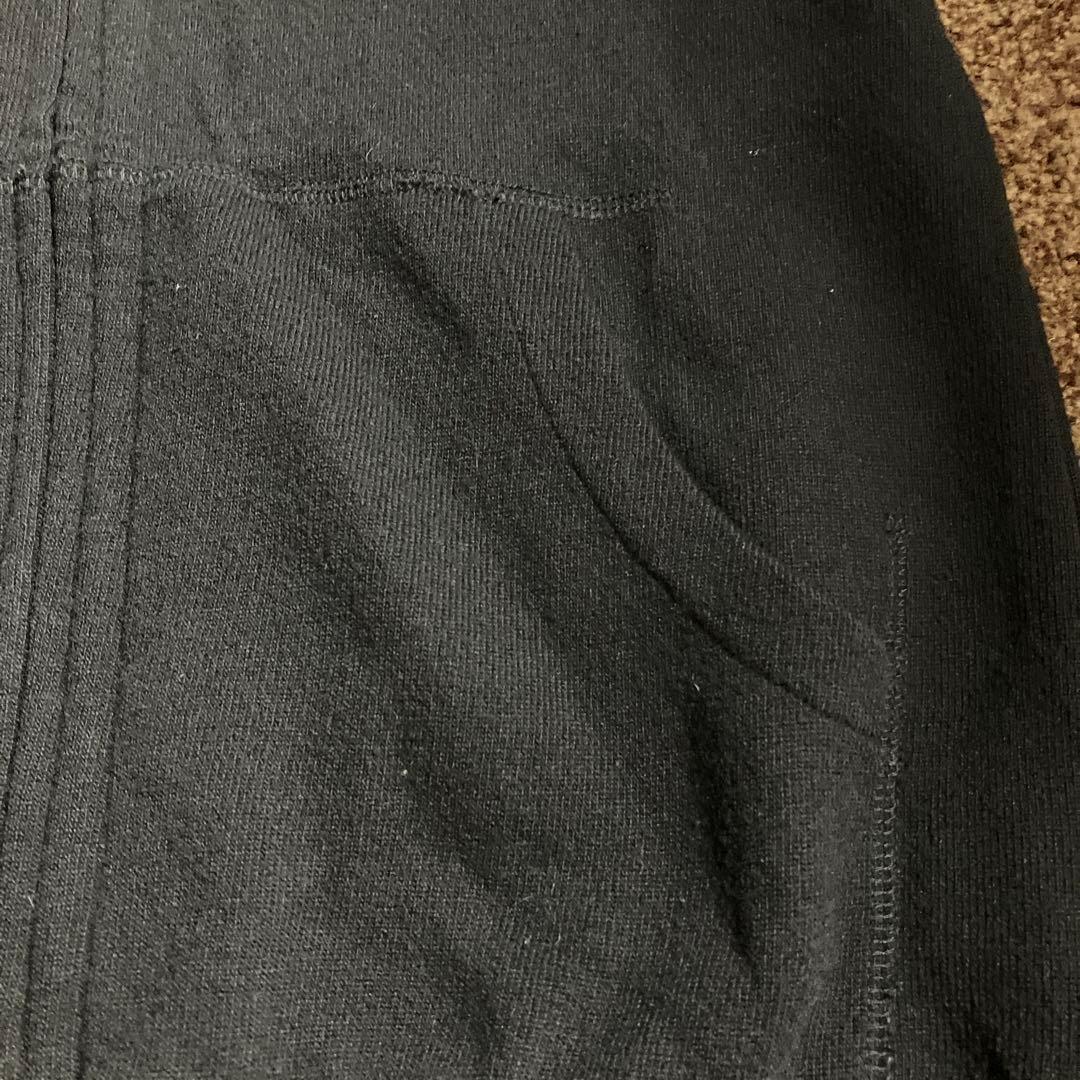 Hysteric Glamour ブラック ジップアップパーカー S ウール混