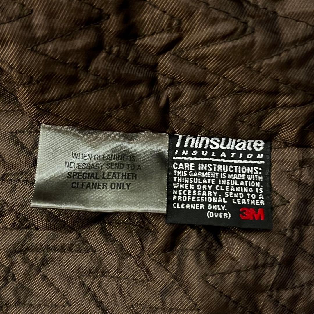 90s~00s Wilsons Leather ハーフコート idealジッパー
