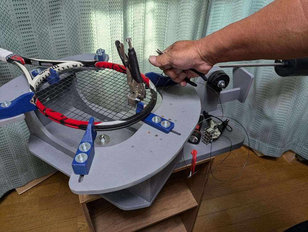 ストリングマシン(ガット張り機)TG-5a