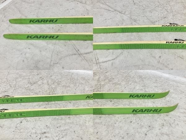KARHU クロスカントリー 195 スキー カルフ 板 ストックFINLAND