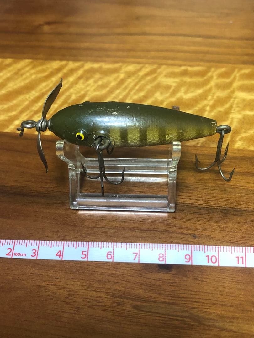 希少 old Heddon 5\8 スイッシャー トップ ルアー 3フック