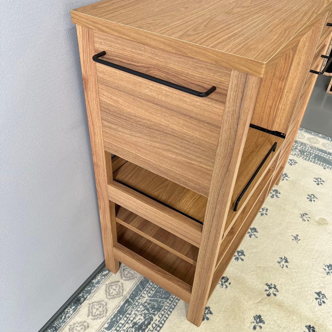 【UMEair】LAFIKA レンジボード（ロータイプ 85.4cm幅）