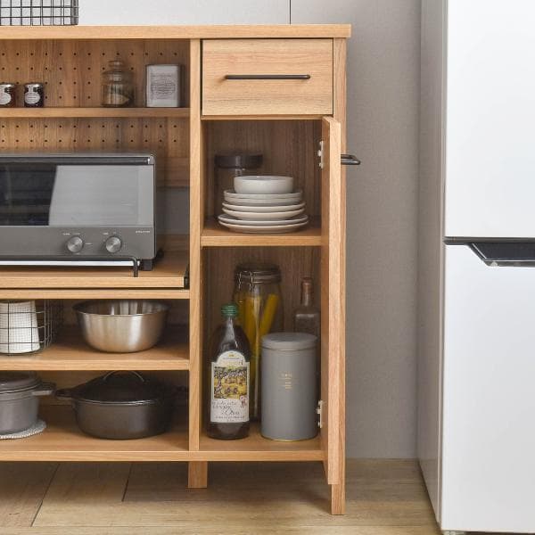 【UMEair】LAFIKA レンジボード（ロータイプ 85.4cm幅）