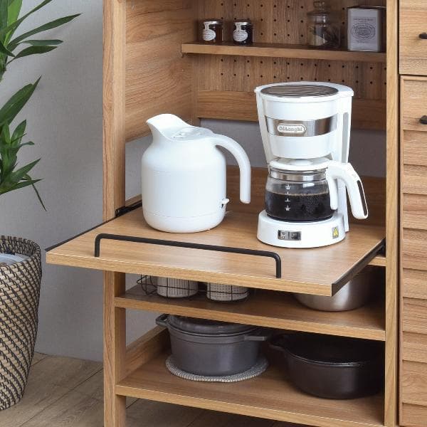 【UMEair】LAFIKA レンジボード（ロータイプ 85.4cm幅）