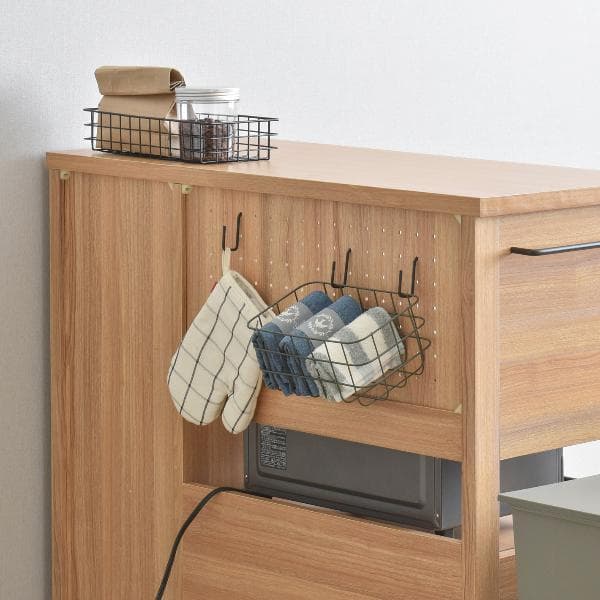 【UMEair】LAFIKA レンジボード（ロータイプ 85.4cm幅）