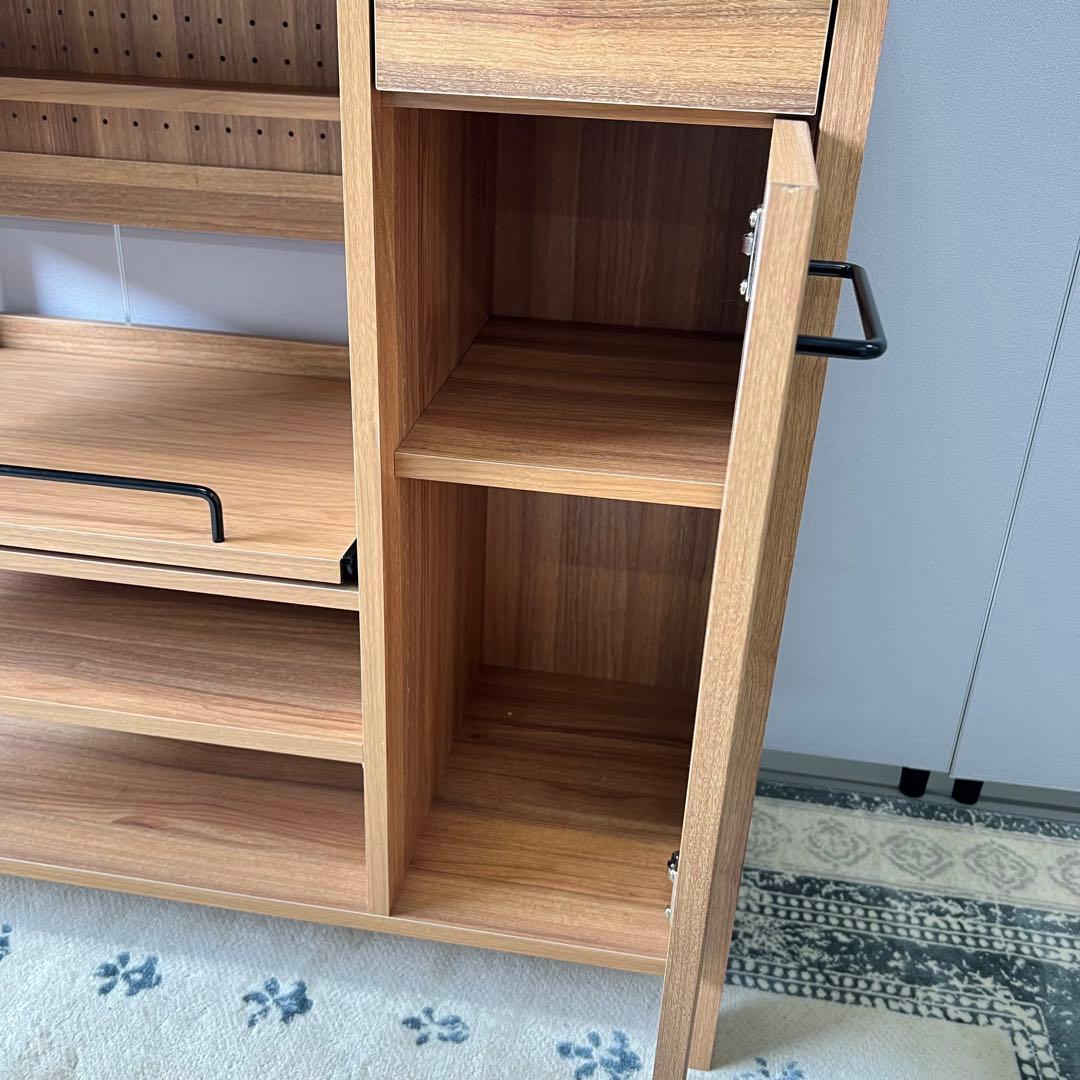 【UMEair】LAFIKA レンジボード（ロータイプ 85.4cm幅）