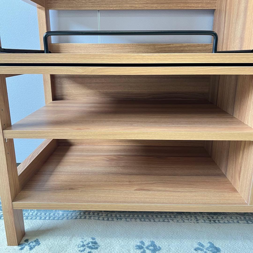 【UMEair】LAFIKA レンジボード（ロータイプ 85.4cm幅）