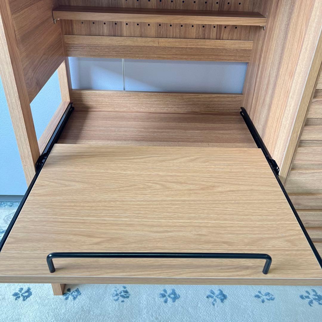 【UMEair】LAFIKA レンジボード（ロータイプ 85.4cm幅）