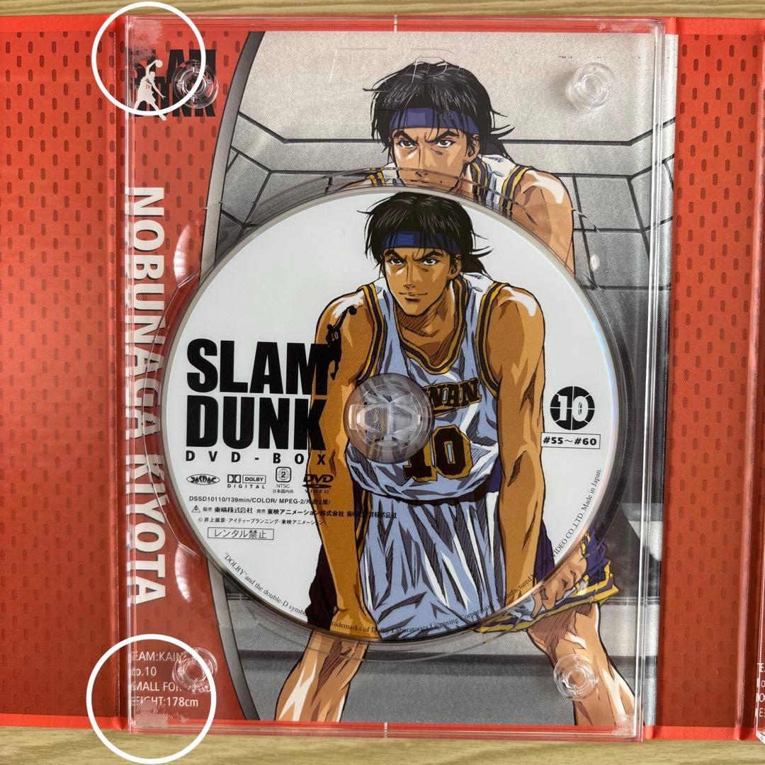 SLAM DUNK DVD-BOX〈初回生産限定・18枚組・桜木花道「10」仕…