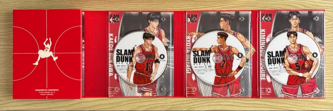 SLAM DUNK DVD-BOX〈初回生産限定・18枚組・桜木花道「10」仕…