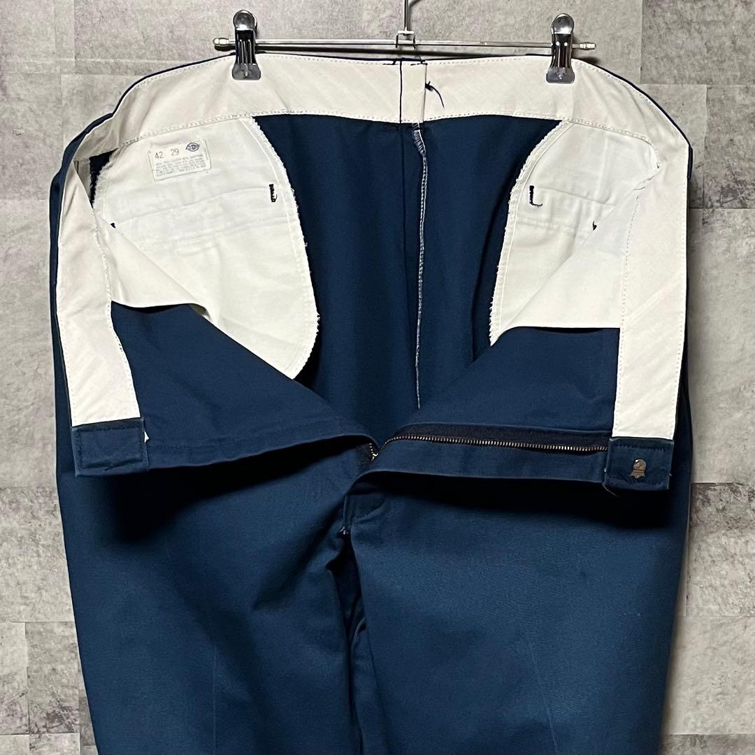 VINTAGE 80s USA製 Dickies874 W42 チビタグ