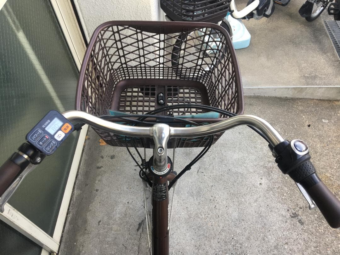 地域限定送料無料　ビビ　L　軽量モデル　12AH　茶色　神戸市　電動自転車
