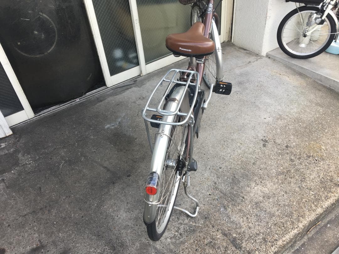 地域限定送料無料　ビビ　L　軽量モデル　12AH　茶色　神戸市　電動自転車