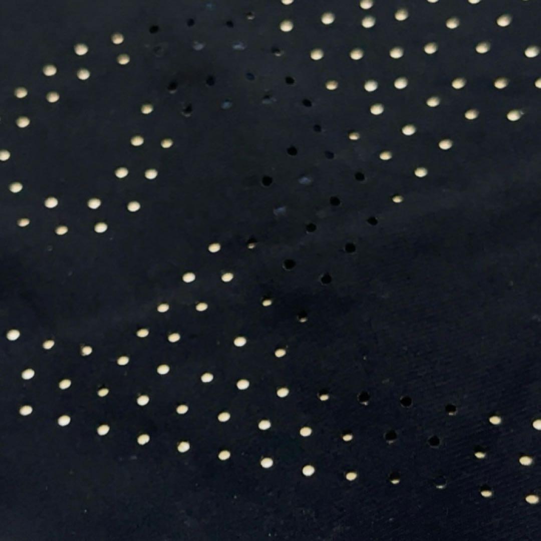 マークアンドロナ 　ストレッチ　ナイロン　シルバー　パンチング　スニード　長袖