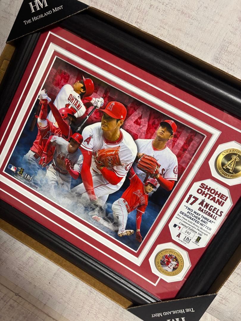 【世界限定500枚】大谷翔平 フォトミント 新人賞 獲得記念 シリアルNo.入り