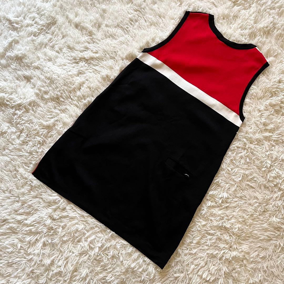 Heal Creek ゴルフワンピース レディース ニット バイカラー 42