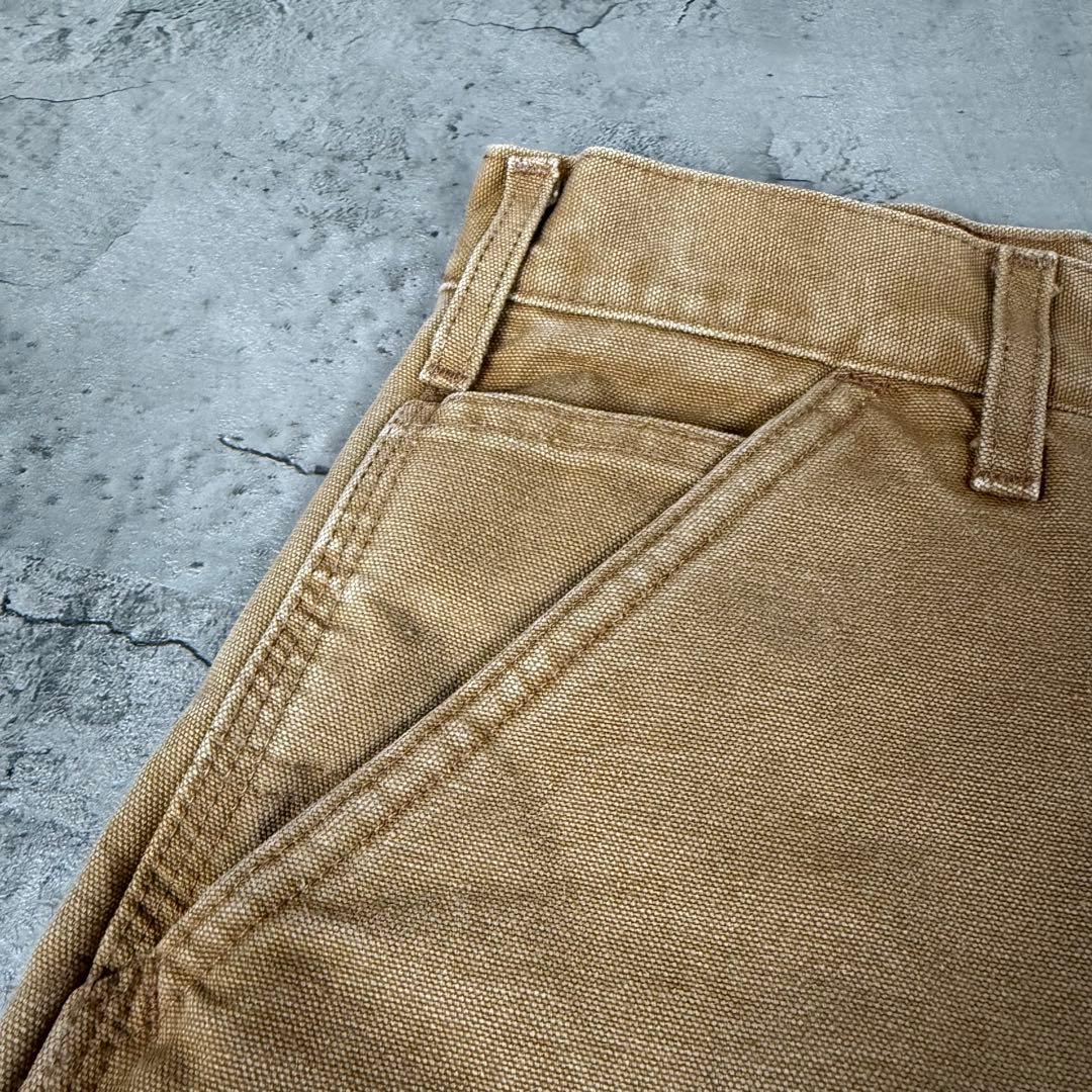 00's carharrt カーハート USA製 ダック生地　ダブルニーパンツ