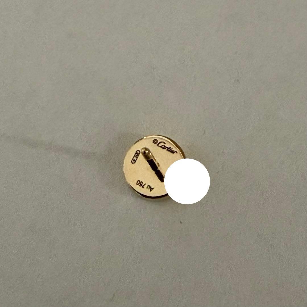 Cartierカルティエ LOVE シングルピアス YG（片耳用）