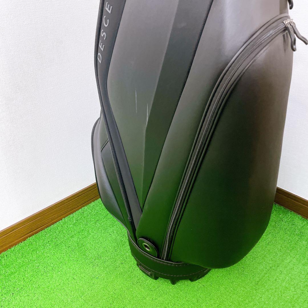 廃盤　希少　デサント　キャディバック　ブラック　黒　9型　47インチ対応