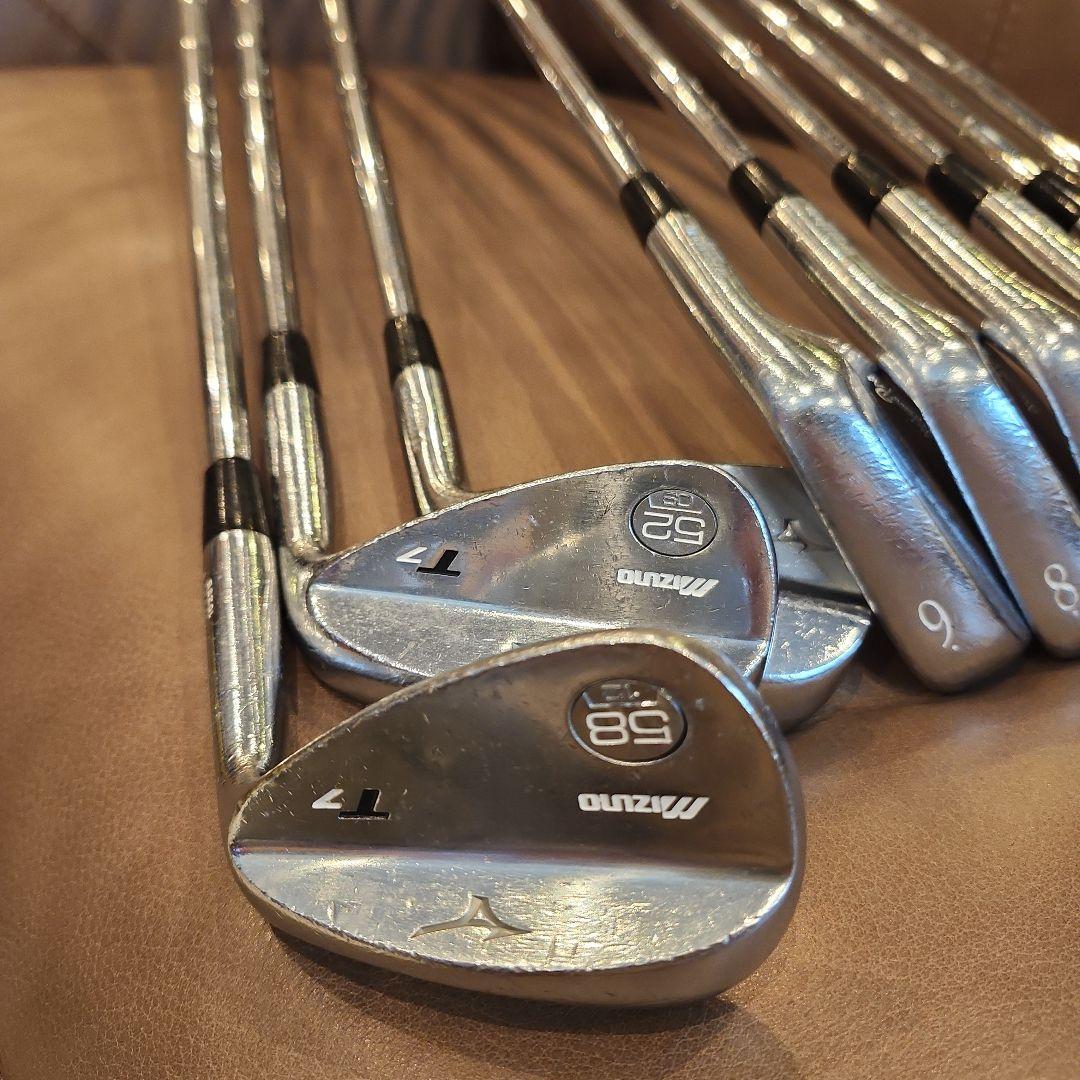 Mizuno Pro 118 メンズアイアンセット 4-PWウェッジ52 58