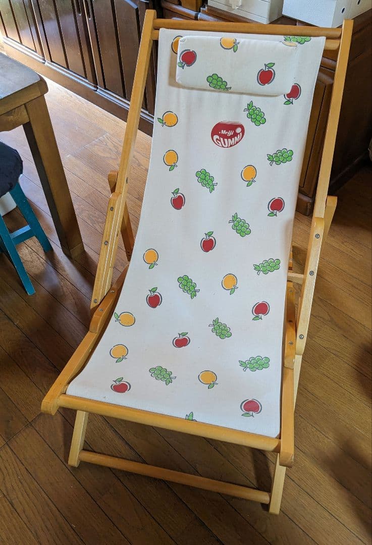 meiji GUMMI ビーチチェア 明治製菓 MEIJI メイジ 珍しいお品物