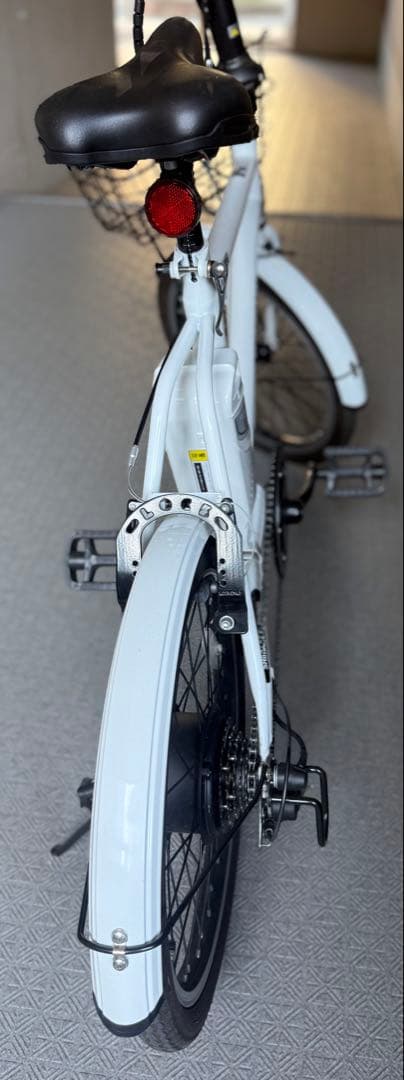 限定地域格安お届け！DASK206 オシャレ電動アシスト自転車 白 新品同様☆