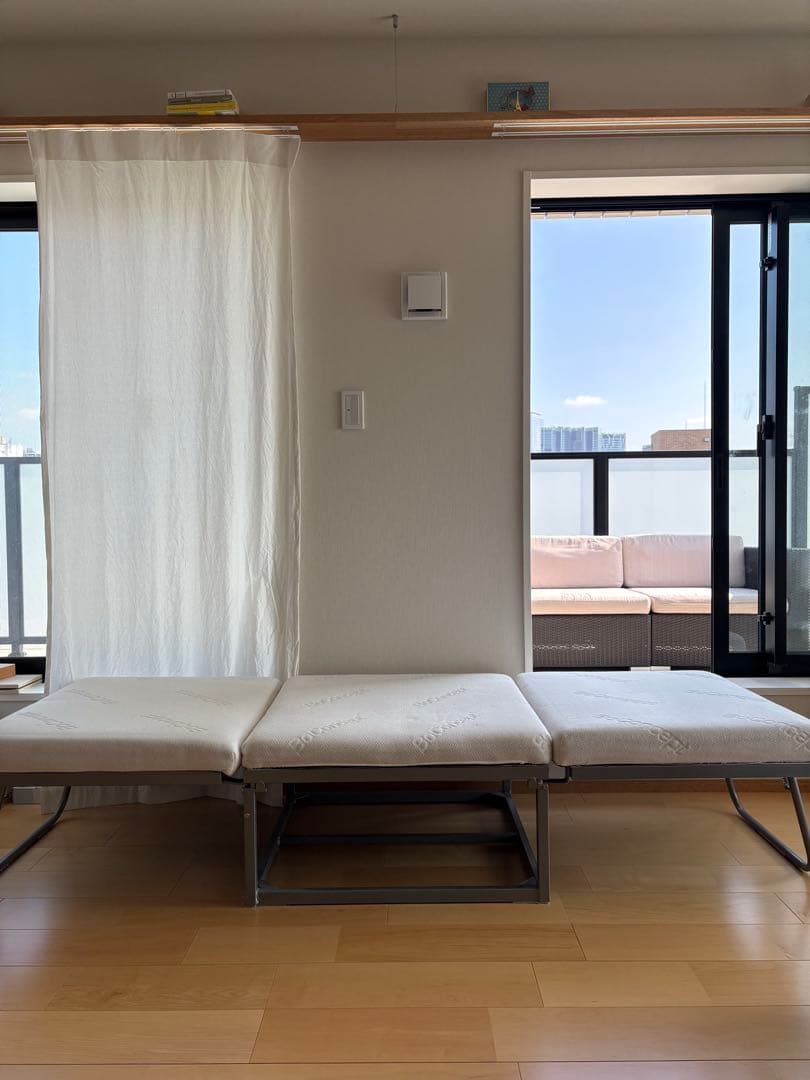 BoConcept、Xtra、フットスツール、オットマン、折り畳みベッド