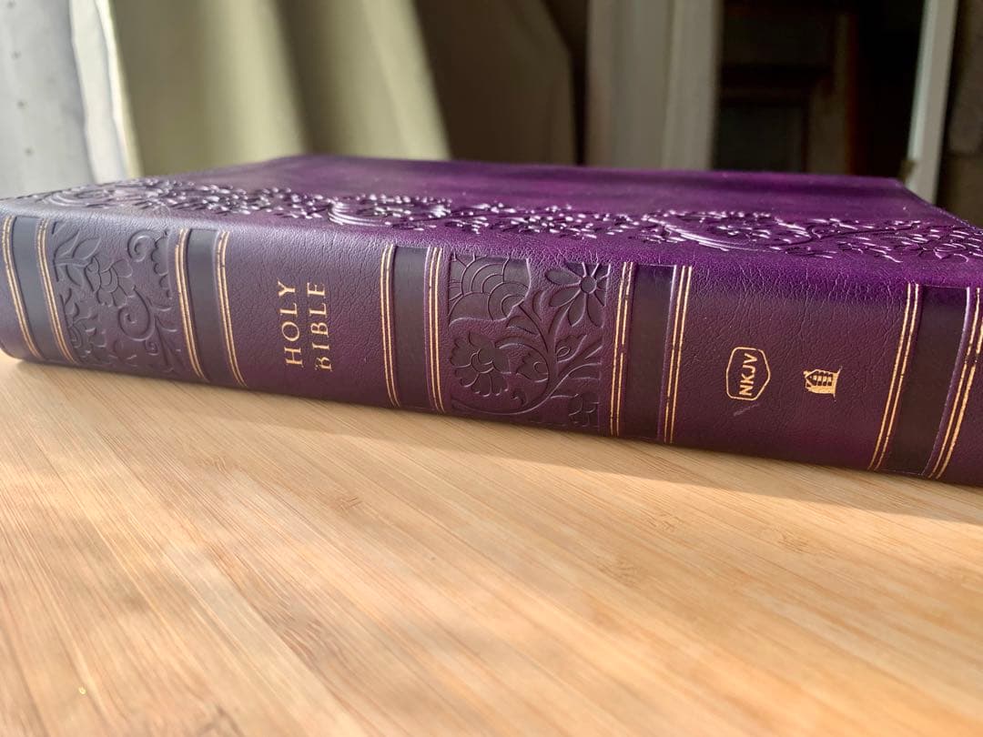 【希少品】英語の聖書 ノート欄付き NKJV Wide-Margin Bible