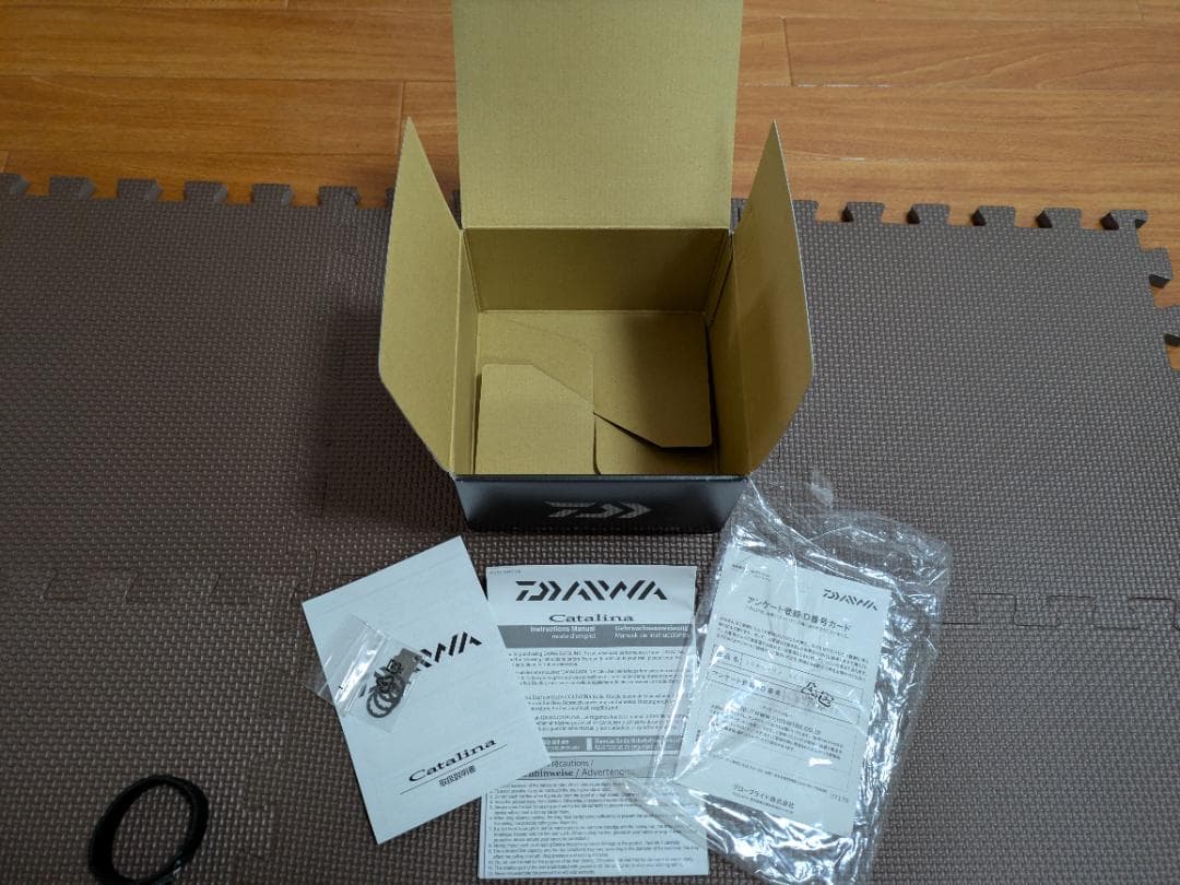 ダイワ リール　Catalina（キャタリナ）＋PE＋リールカバー他
