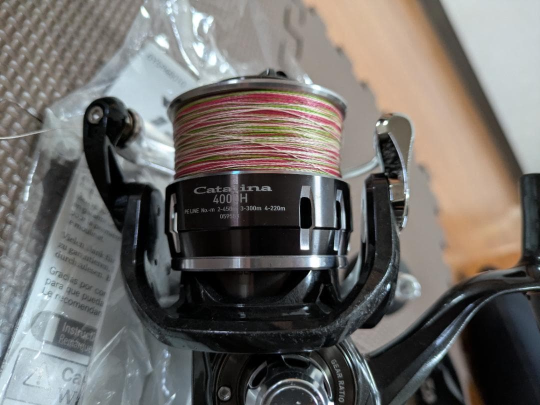 ダイワ リール　Catalina（キャタリナ）＋PE＋リールカバー他