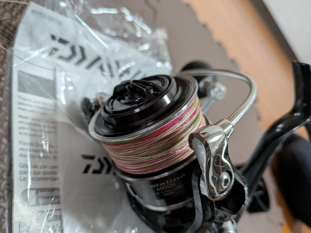 ダイワ リール　Catalina（キャタリナ）＋PE＋リールカバー他