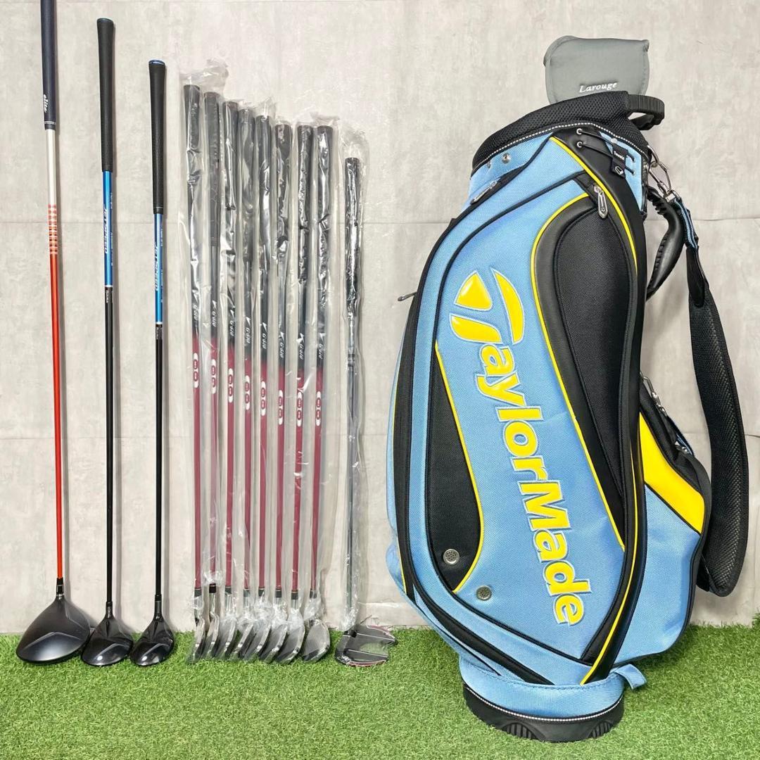 【レフティ】テーラーメイド ジェットスピード ゴルフクラブセット 12本 S 左