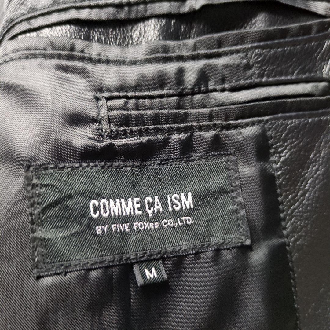 00s アーカイブ COMMECAISM 本革 レザーテーラードジャケット