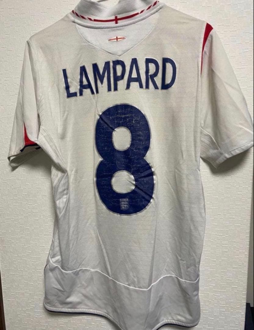 『レア』Umbro イングランド代表 ランパード　サッカーシャツ