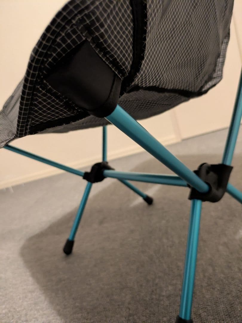 超絶軽い♪Helinox ヘリノックス チェアゼロ　ブラック　（中古）お値下不可