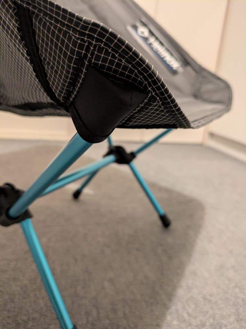 超絶軽い♪Helinox ヘリノックス チェアゼロ　ブラック　（中古）お値下不可