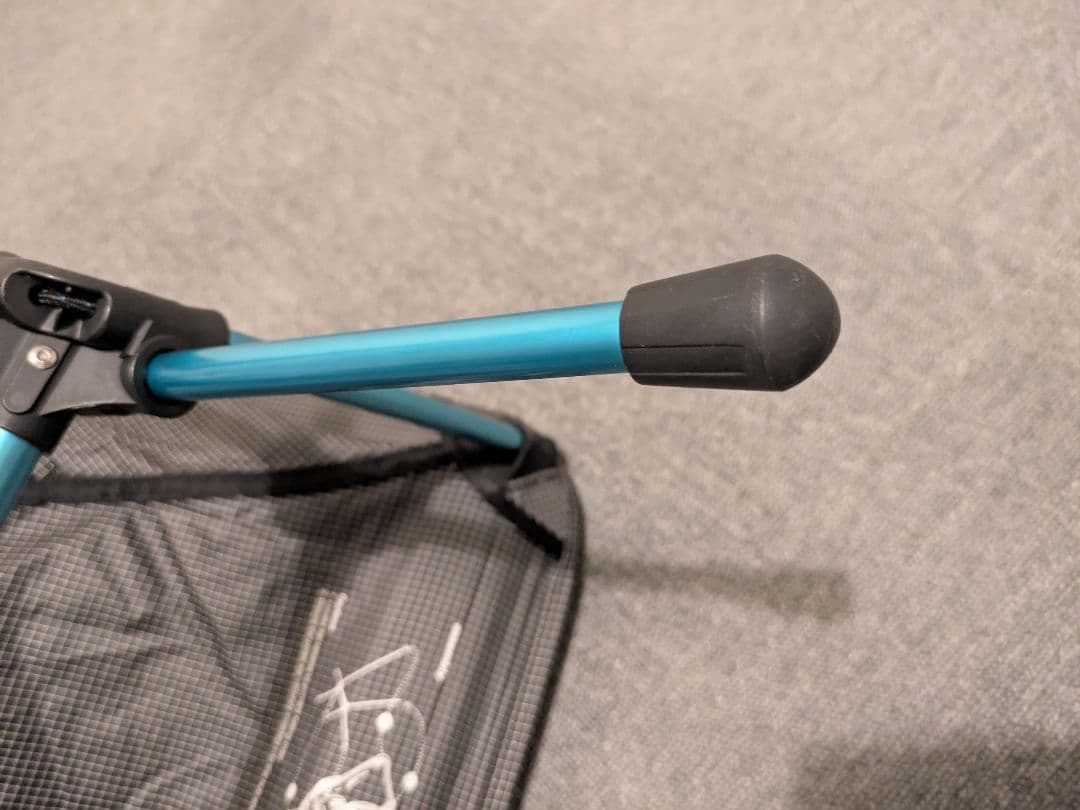 超絶軽い♪Helinox ヘリノックス チェアゼロ　ブラック　（中古）お値下不可