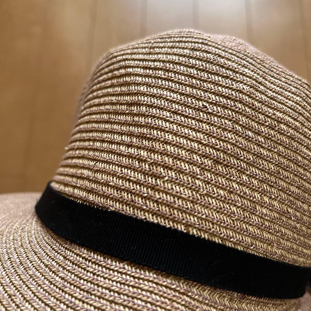 石田製帽　ペーパーブレード　ソフトハットブルトン　ベージュ