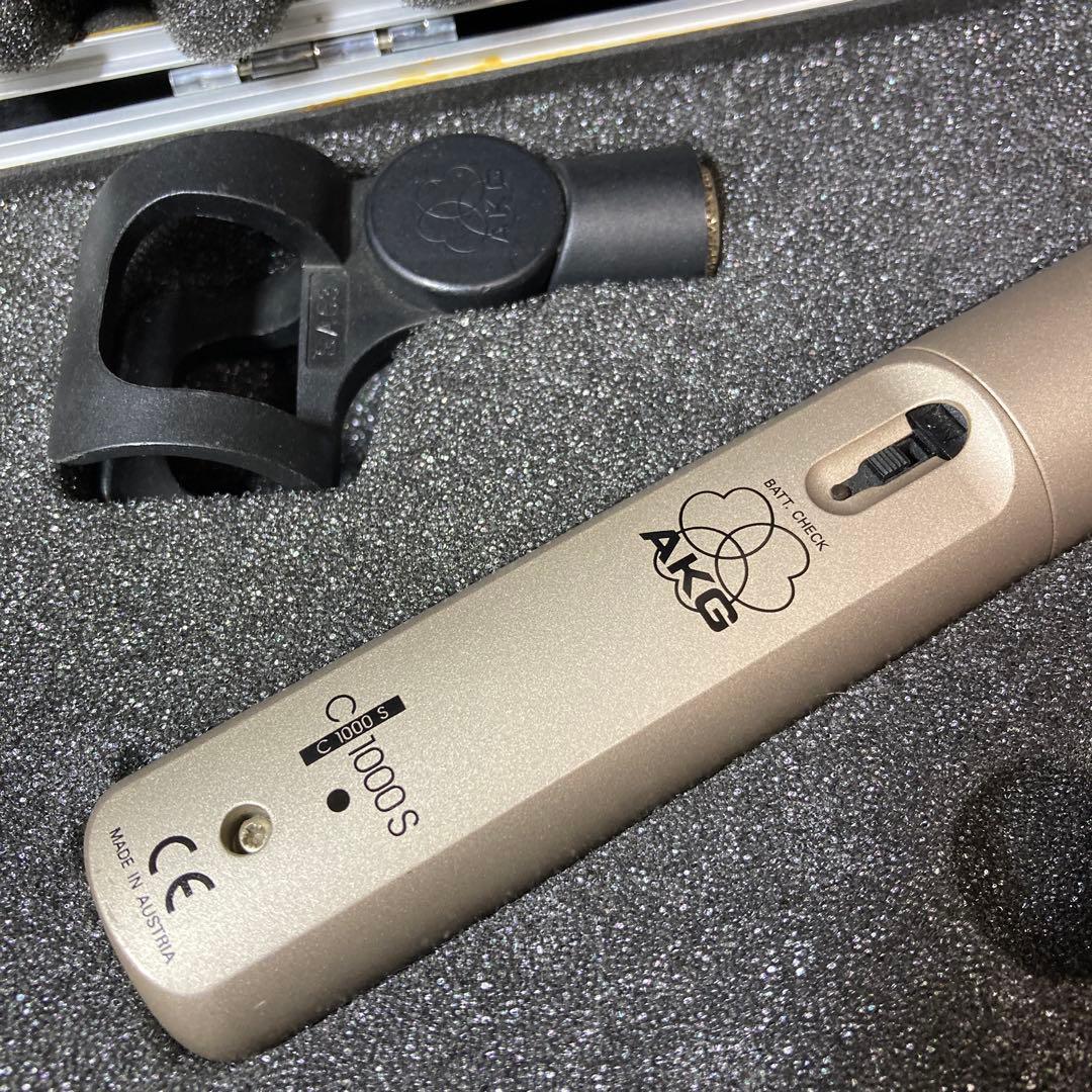 AKG c1000s アカゲ アーカーゲー コンデンサーマイク