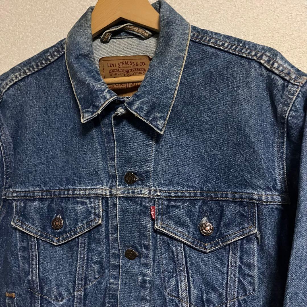90s USA製 リーバイス Levi's デニムジャケット 38